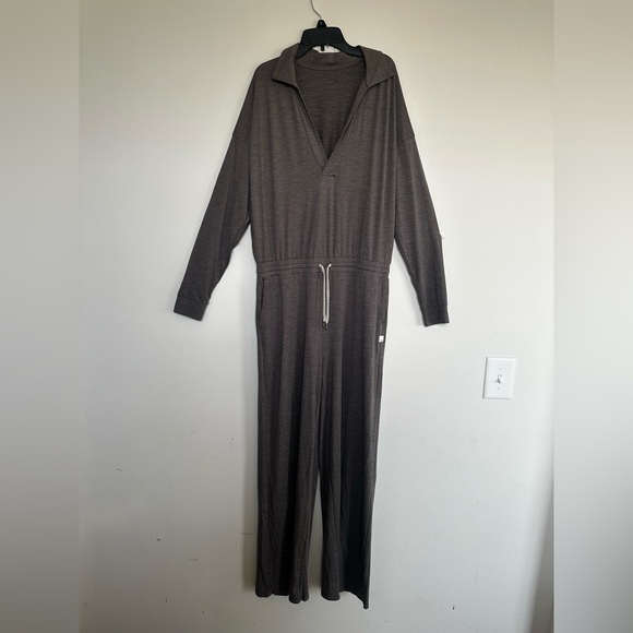 Vuori Relaxed Fit Jumpsuit - Brown - Picture 3 of 12